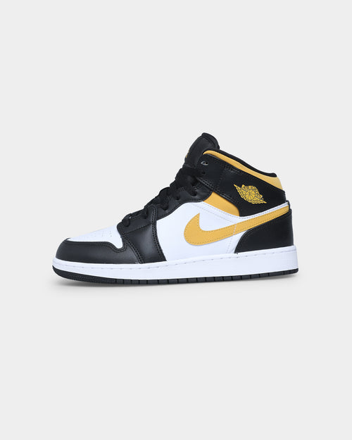Jordan Kids' Air Jordan 1 Mid (GS) Black/White
