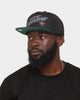 Mitchell & Ness Golden State Warriors 'Team Script 2.0 Hardwood Classics' Fitted Black