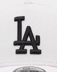 New Era Kid's Los Angeles Dodgers White UV Activation 9FORTY A-Frame Stretch Fit UV Active White