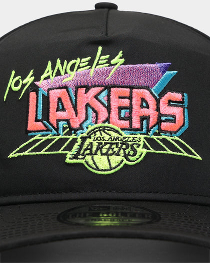 New Era Los Angeles Lakers 'Neon Vice Prolight' Old Golfer Snapback Black