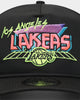 New Era Los Angeles Lakers 'Neon Vice Prolight' Old Golfer Snapback Black