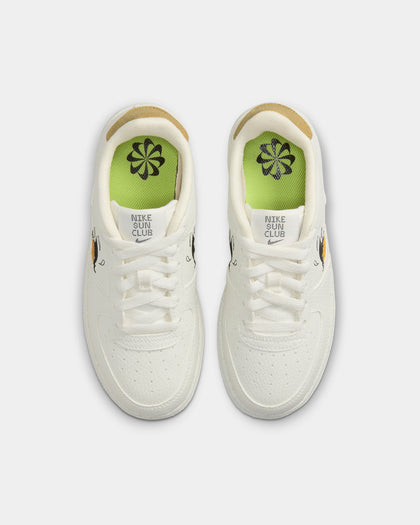 Nike Kids' Air Force 1 LV8 (GS) Sail/Sanded Gold