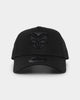 New Era New Zealand Warriors 'Black On Black' 9FORTY A-Frame Snapback Black