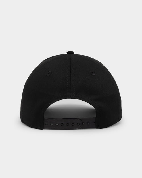 New Era South Sydney Rabbitohs 'Black On Black' 9FORTY A-Frame Snapback Black