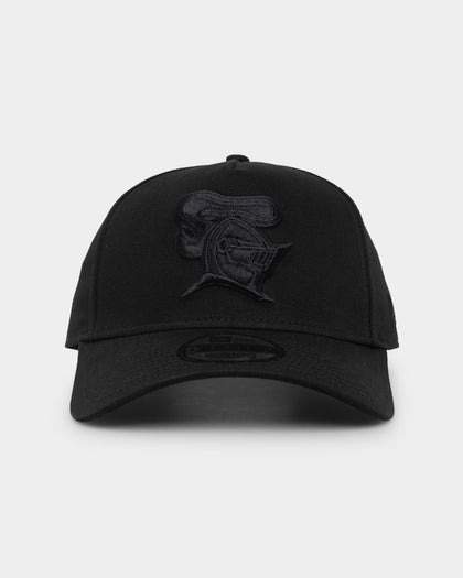 New Era Newcastle Knights 'Black On Black' 9FORTY A-Frame Snapback Black