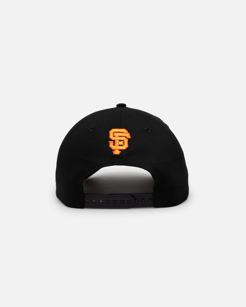 New Era San Francisco Giants 'Black Flame' 9FORTY A-Frame Snapback Black/Flame