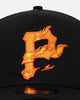 New Era Pittsburgh Pirates 'Black Flame' 9FORTY A-Frame Snapback Black/Flame