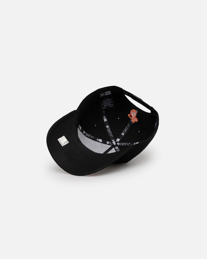 New Era Miami Heat 'Black Flame' 9FORTY A-Frame Snapback Black/Flame