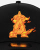 New Era Anaheim Angels 'Black Flame' 9FORTY A-Frame Snapback Black/Flame