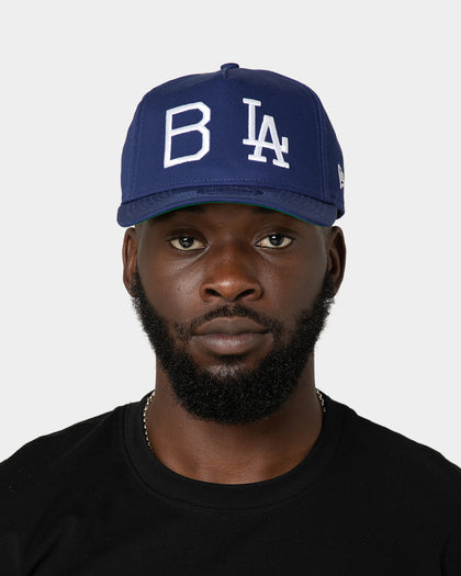 New Era Los Angeles Dodgers 'Logo History' Old Golfer Snapback Dark Royal