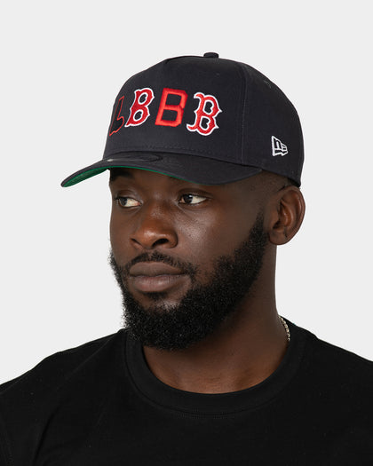New Era Boston Red Sox 'Logo History' Old Golfer Snapback Navy
