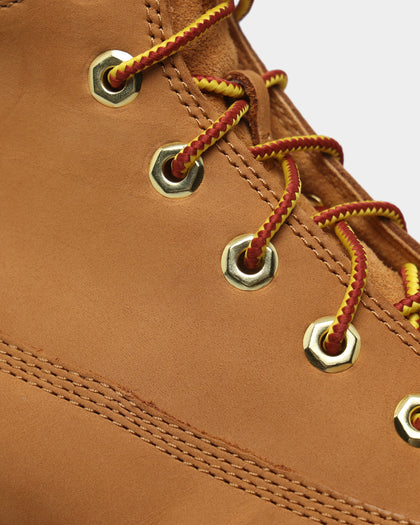 Timberland Women's Sky 6" Lace Up Boots Wheat Nubuck