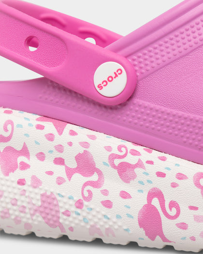 Crocs X Barbie Kids' Barbie Cutie Crush Clog (GS) Pink