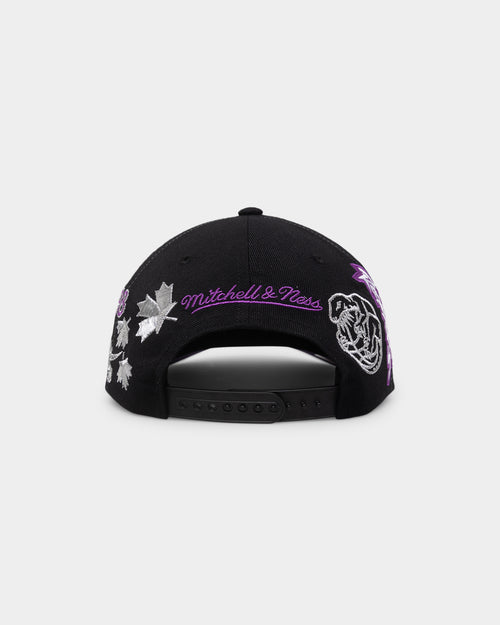 Mitchell & Ness Toronto Raptors 'Highway' Pro Crown Snapback Black