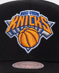Mitchell & Ness New York Knicks 'Highway' Pro Crown Snapback Black