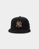 New Era New York Yankees 'Black Tan Suede' 59FIFTY Fitted Black/Tan