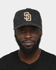New Era San Diego Padres 'Black/Tan Suede' 9FORTY K-Frame Strapback
