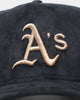 New Era Oakland Athletics 'Black/Tan Suede' 9FORTY K-Frame Strapback