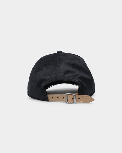 New Era New York Mets 'Black/Tan Suede' 9FORTY K-Frame Strapback
