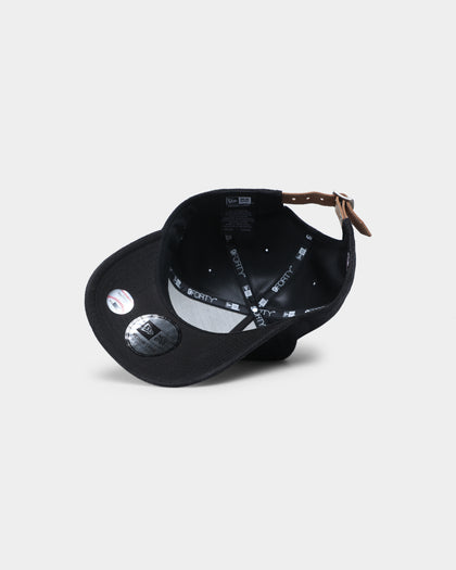 New Era Milwaukee Bucks 'Black/Tan Suede' 9FORTY K-Frame Strapback