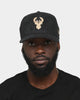 New Era Milwaukee Bucks 'Black/Tan Suede' 9FORTY K-Frame Strapback