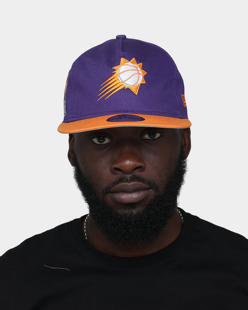 New Era Phoenix Suns "Purple Valley" Old Golfer Snapback Purple/Orange