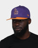 New Era Los Angeles Dodgers "Purple Valley" Old Golfer Snapback Purple/Orange