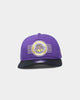 New Era Los Angeles Lakers 2-Tone Old Golfer Snapback Purple