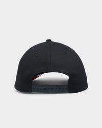 New Era Chicago Bulls "Scarlet Bottom" 9FORTY A-Frame Snapback Black/Scarlet