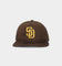 New Era San Diego Padres 'OG Team Colour' Prolight Old Golfer Trucker Snapback OTC