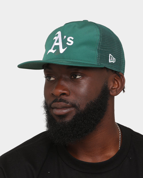 New Era Oakland Athletics 'OG Team Colour' Prolight Old Golfer Trucker Snapback OTC