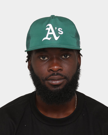 New Era Oakland Athletics 'OG Team Colour' Prolight Old Golfer Trucker Snapback OTC