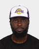 New Era Los Angeles Lakers 'Team Two-Tone' Prolight Old Golfer Trucker Snapback White/OTC