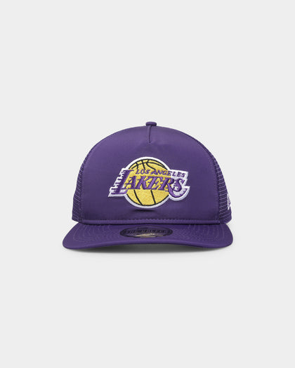 New Era Los Angeles Lakers 'OG Team Colour' Prolight Old Golfer Trucker Snapback OTC