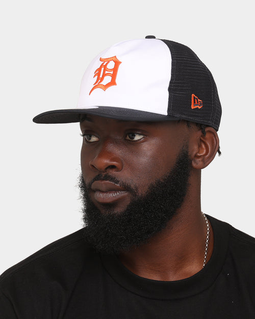 New Era Detroit Tigers 'Team Two-Tone' Prolight Old Golfer Trucker Snapback White/OTC