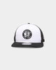 New Era Brooklyn Nets 'Team Two-Tone' Prolight Old Golfer Trucker Snapback White/OTC