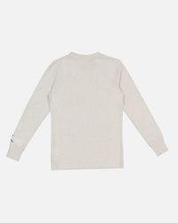 Jordan Kids' Major League Jordan Script Long Sleeve T-Shirt Pure Platinum Heather Grey