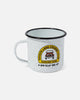 Huf X Toyota Land Cruiser Coffee Break Enamel Cup White