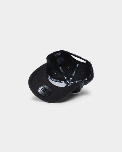 New Era Pittsburgh Pirates "Black Tan PU Leather" 9FORTY K-Frame Snapback Black/Tan