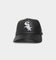 New Era Chicago White Sox 'PU Leather' 9FORTY K-Frame Strapback Black Leather