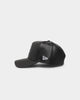 New Era Chicago White Sox 'PU Leather' 9FORTY K-Frame Strapback Black Leather