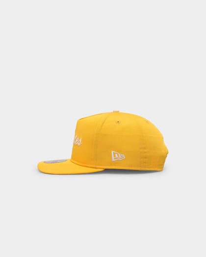 New Era Pittsburgh Pirates 'OTC Chrome Prolight' Golfer Snapback Yellow