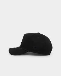 New Era Gold Coast Titans 'Black On Black' 9FORTY A-Frame Snapback Black