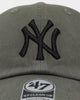 47 Brand New York Yankees 47 Clean Up Strapback Moss