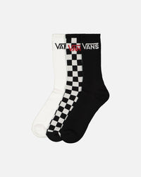 Vans Classic Crewcut Socks 6.5-9 3 Pack White