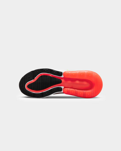 Nike Women's Air Max 270 White/Volt-Bright Crimson