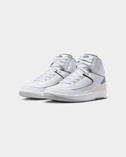 Jordan Kids' Air Jordan 2 Retro (GS) "Cement Grey" White/Cement Grey