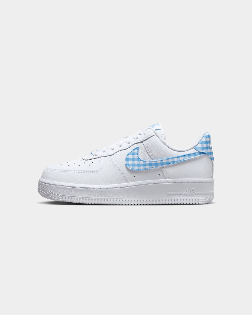 womens blue and white nike shoes