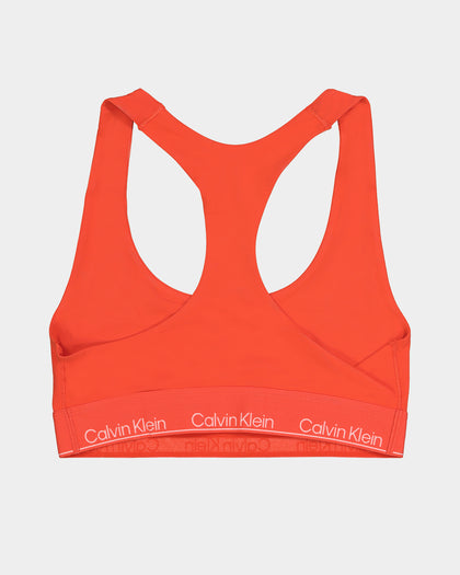 Calvin Klein Women's Modern Cotton Unlined Bralette Fiesta