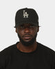 New Era Los Angeles Dodgers 'Metal Badge' 9FORTY K-Frame Snapback Black/Silver